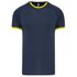 couleur Navy Heather / Fluorescent Yellow