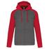 couleur Grey Heather / Sporty Red