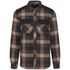 couleur Chocolate / Dark Beige Checked / Black
