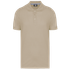 Polo manches courtes homme Light Sand WK. Designed To Work