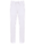 Pantalon délavé en lin homme Washed White Spasso