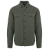 Surchemise écoresponsable délavée en velours côtelé homme Washed Pale Khaki Spasso