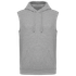 Sweat-shirt à capuche sans manches unisexe Oxford Grey PROACT®