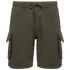 Short cargo écoresponsable délavé French Terry homme Washed Organic Khaki Native Spirit