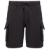Short cargo écoresponsable délavé French Terry homme Washed black Native Spirit