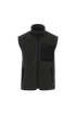 Bodywarmer écoresponsable en sherpa unisexe Black Native Spirit