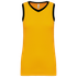 Maillot de basket-ball femme Sporty Yellow / Black PROACT®