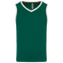 Maillot de basket-ball enfant Dark Green / White PROACT®
