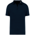 Polo en lin homme Navy Blue Spasso