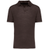 Polo en lin homme Stone Grey Spasso