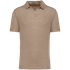 Polo en lin homme Wet Sand Spasso