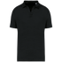 Polo en lin homme Black Spasso