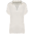 Polo en lin femme Ivory Spasso