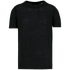 T-shirt en lin homme Black Spasso