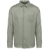 Chemise en lin homme Almond Green Spasso