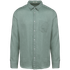 Chemise en lin homme Jade Green Spasso