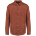 Chemise en lin homme Burnt Brick Spasso