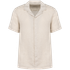 Chemise à col bowling en lin homme Linen Spasso