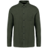 Chemise écoresponsable en lyocell homme Washed Organic Khaki Spasso