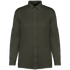 Chemise écoresponsable en lyocell femme Washed Organic Khaki Spasso