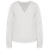 Blouse en lin femme White Spasso