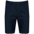 Bermuda en lin homme Navy Blue Spasso