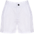Short en lin femme White Spasso