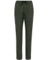 Pantalon écoresponsable délavé en lyocell femme Washed Organic Khaki Spasso