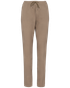 Pantalon écoresponsable délavé en lyocell femme Washed Wet Sand Spasso