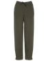 Pantalon délavé en lin femme Washed Organic Khaki Spasso