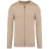 Pull écoresponsable à capuche en lyocell homme Beige Sand Heather Spasso