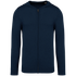 Pull écoresponsable à capuche en lyocell homme Navy Blue Spasso