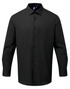 Chemise popeline RECYCLIGHT à manches longues pour homme Black Premier