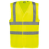 Gilet adulte haute visibilité unisexe Hi Viz Yellow WK. Designed To Work