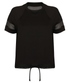 T-shirt femme oversized Black Tombo