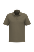 Polo écoresponsable en éponge homme Light Olive Green Spasso