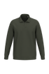Pull homme à col polo Organic Khaki Spasso
