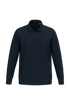 Pull homme à col polo Navy Blue Spasso