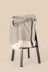 Fouta à rayures Olive Green Heather Spasso