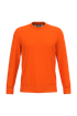 Sweat-shirt unisexe écoresponsable polyester/coton Fluorescent Orange WK. Designed To Work
