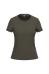 T-shirt à traitement antibactérien femme Dark Khaki WK. Designed To Work