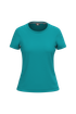 T-shirt à traitement antibactérien femme Teal Blue WK. Designed To Work