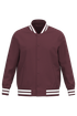 Veste teddy rembourrée écoresponsable unisexe Dark Cherry Native Spirit