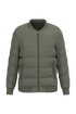 Veste matelassée écoresponsable à col teddy unisexe Organic Khaki Native Spirit