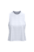 Débardeur crop Triblend femme White PROACT®