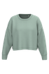 Sweat-shirt crop col rond femme Sage PROACT®