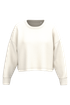 Sweat-shirt crop col rond femme Coconut Milk PROACT®