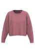 Sweat-shirt crop col rond femme Antique Rose PROACT®