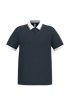 Maillot lifestyle à col polo unisexe Navy / White / Gold PROACT®