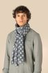 Chèche à motifs unisexe Green Sunburst Spasso